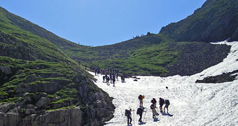 Le Chemin de la Liberté - Le col de la Claouère